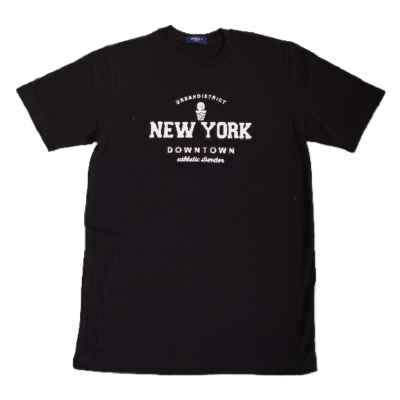 تیشرت مردانه طرح نیویورک (new york) مشکی